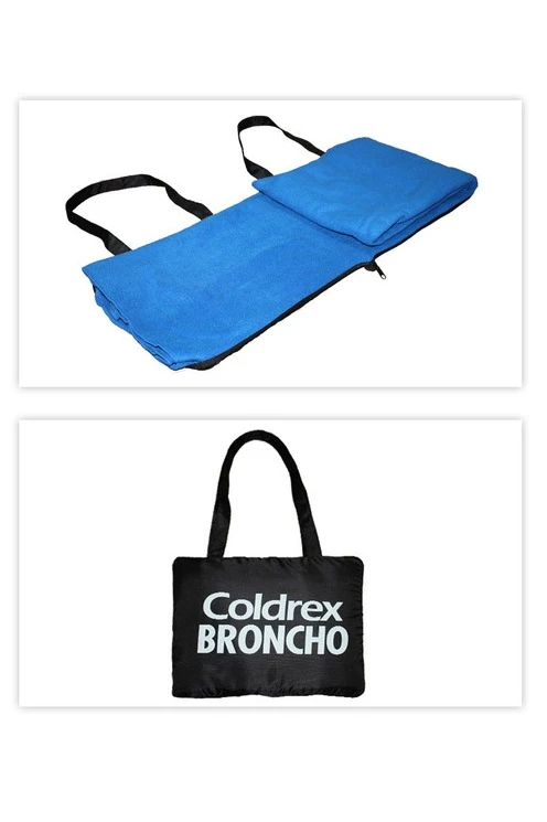 Плед Привал (в сумке из оксфорда) флисовый 155х170 см, однотонный#6