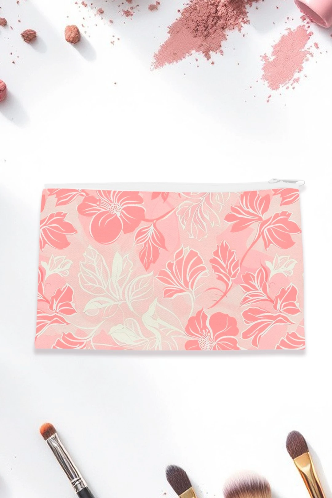 Купить косметичку Астра 22х13 см, с принтом "Flowers"