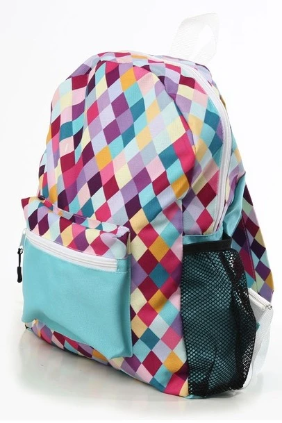 Рюкзак Кэрри мягкой формы 41х31х9,5 см, с полной запечаткой "Rhombuses"#1 Рюкзак Кэрри мягкой формы 41х31х9,5 см, с полной запечаткой "Rhombuses"#1