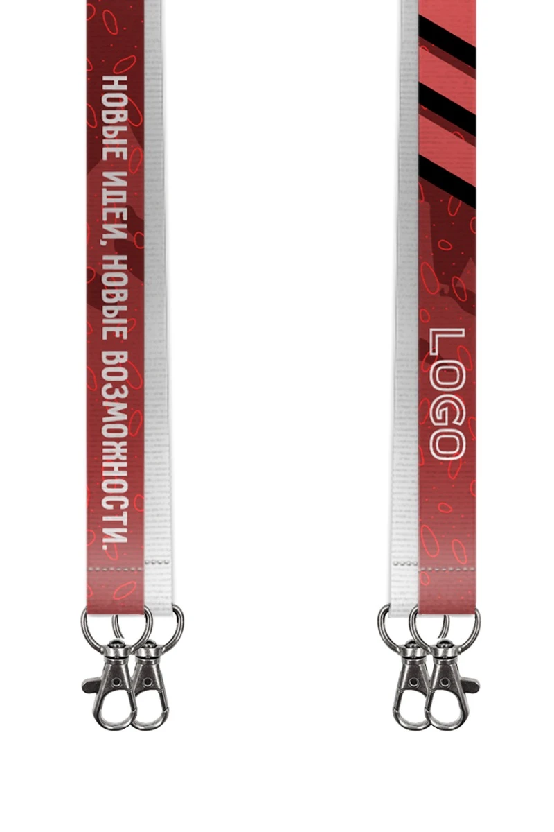 Купить ленту для бейджа репс ширина 2,5 см, с двумя карабинами-люкс, с печатью "Logo 3" Купить ленту для бейджа репс ширина 2,5 см, с двумя карабинами-люкс, с печатью "Logo 3"