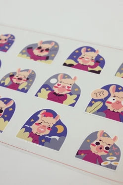 Наклейка УФ ДТФ А4 (29,7х21 см)#3