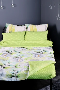 Постельное бельё 1,5-спальное 140х215 см#2