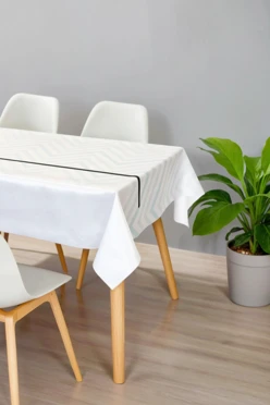 Купить скатерть квадратную 135х135 см, с полной запечаткой (полиэстер) "Comfort"