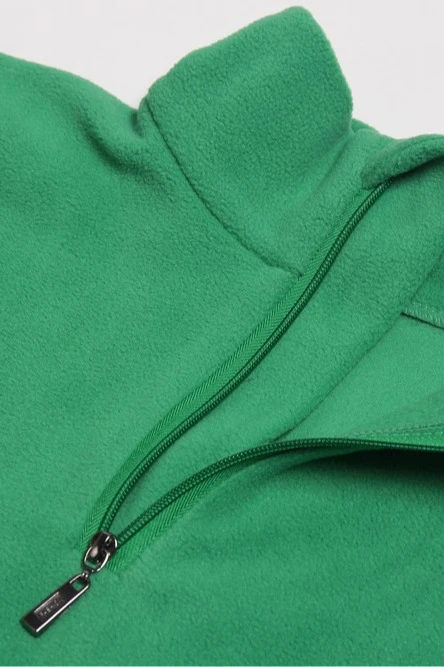 Толстовка Саймон флисовая унисекс, однотонная зеленая#2 Толстовка Саймон флисовая унисекс, однотонная зеленая#2