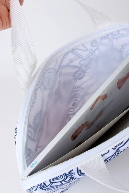 Сумка Ворд с ручками 25х35 см, с полной запечаткой "IDEA"#6 Сумка Ворд с ручками 25х35 см, с полной запечаткой "IDEA"#6