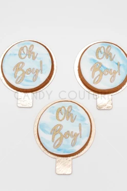 Печенье круг с печатью#2