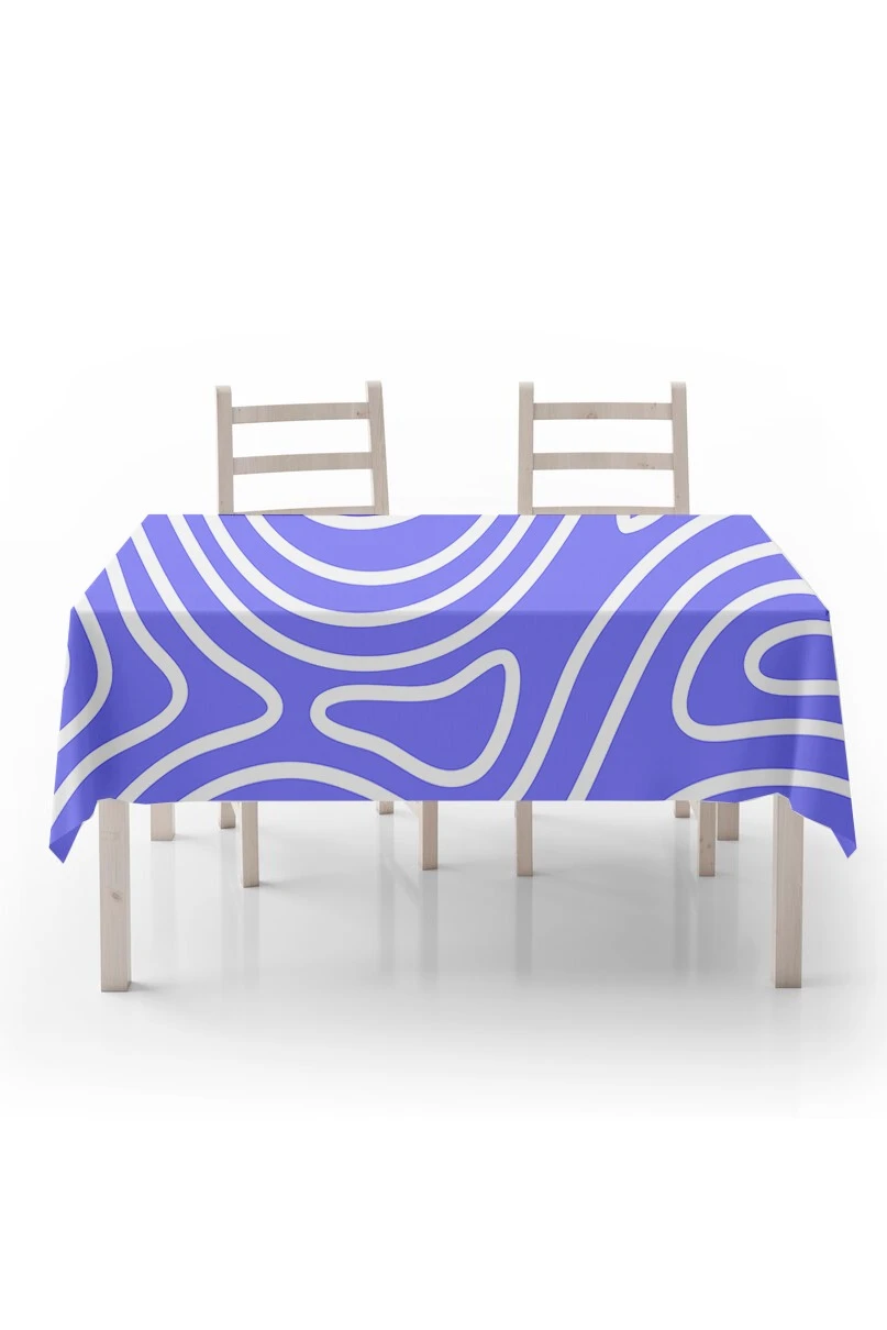 Скатерть прямоугольная 135х180 см, с полной запечаткой (полиэстер)#1