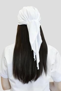 Бандана однотонная, хлопок 80х80х120 см#2