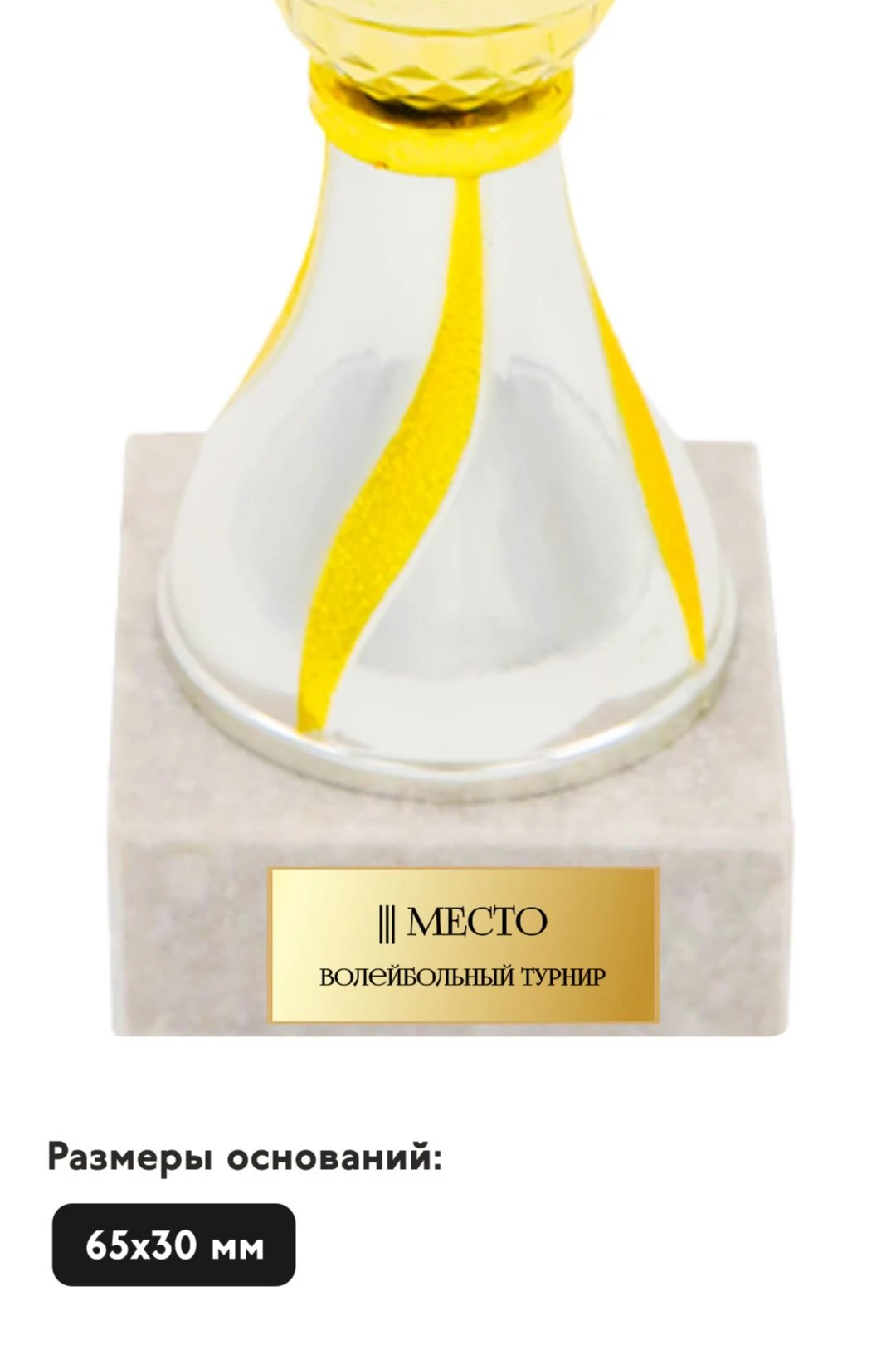 Шильд прямоугольный 50х20 мм#2