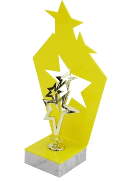 Купить приз Звезда GSF18036-G (вкладыш 5 см) c акриловым фоном