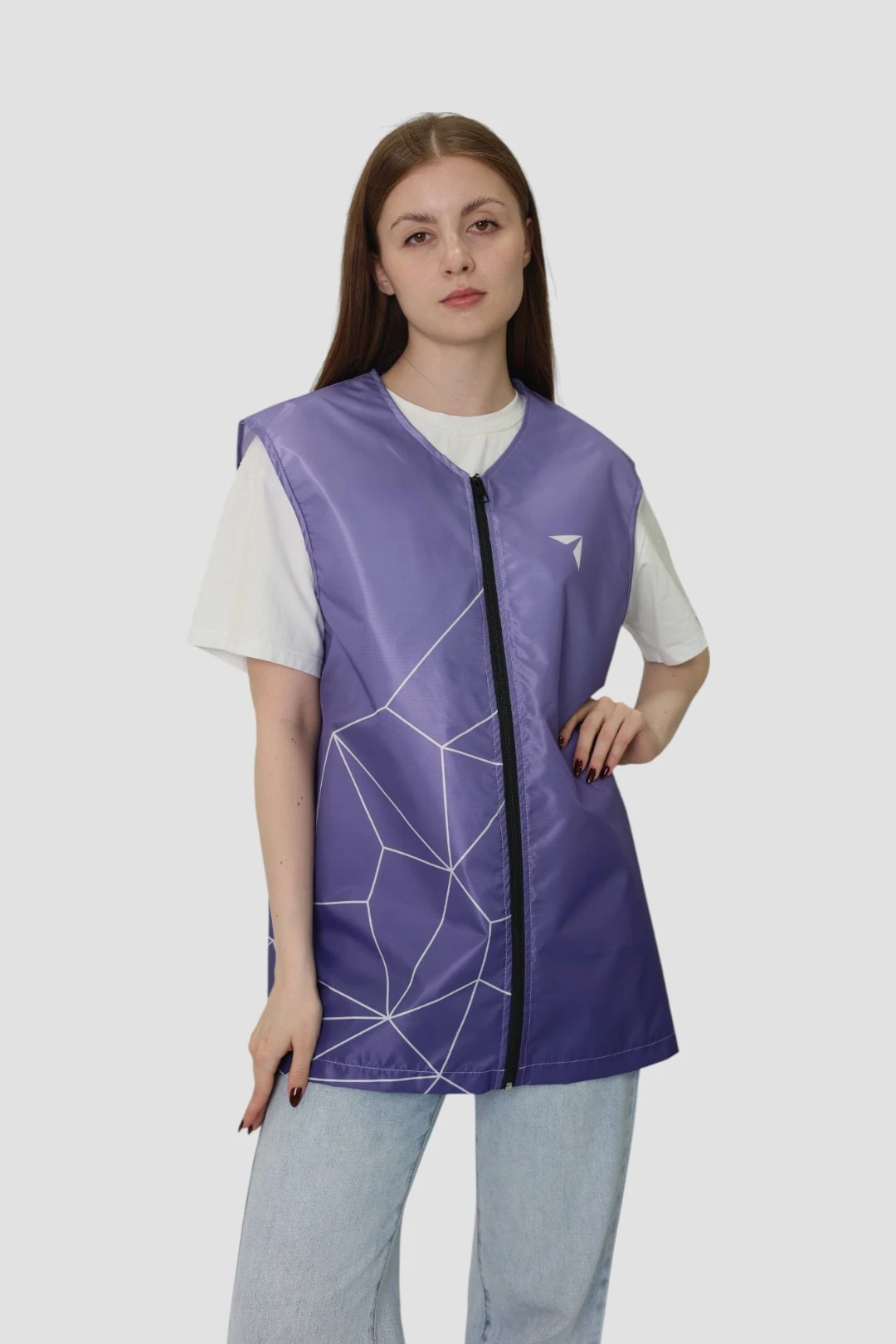 Жилет Парма без подклада унисекс, с полной запечаткой "Trevel company"#1 Жилет Парма без подклада унисекс, с полной запечаткой "Trevel company"#1