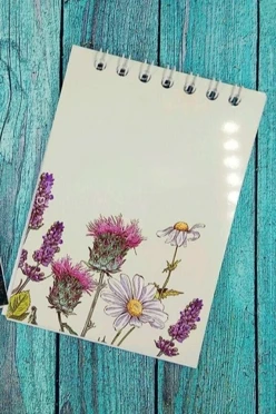 Блокнот фирменный А7 на пружине 40 листов#1