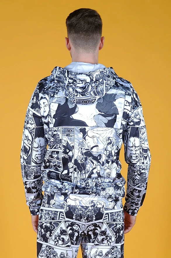 Купить Балахон Ронни унисекс с полной запечаткой "Manga" Купить Балахон Ронни унисекс с полной запечаткой "Manga"