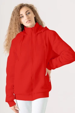 Купить балахон Джеймс на флисе, красный