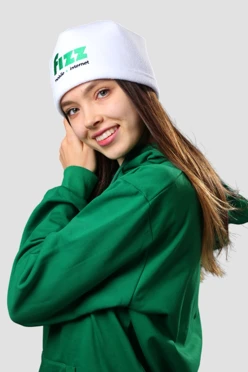 Купить шапку Руби флисовую однослойную взрослую, однотонную "Fizz"