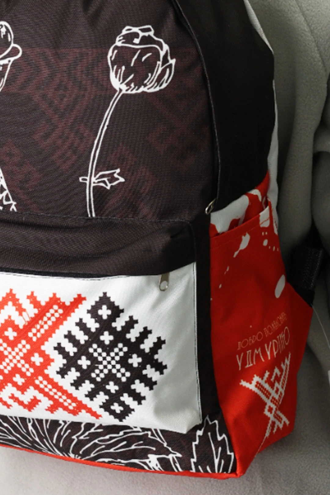 Рюкзак Венди с жестким каркасом 30х40х12 см, с принтом "Welcome"#2