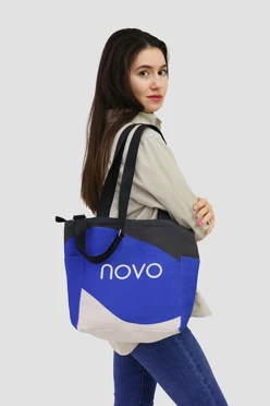 Сумка Тревел из двунитки 26х30х12 см, с полной запечаткой#2