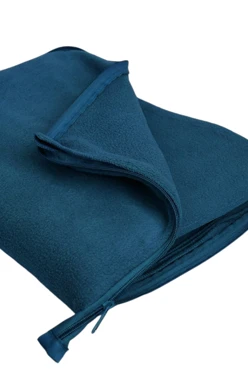 Купить плед Трансформер (плед-подушка) флисовый, однотонный темно-синий