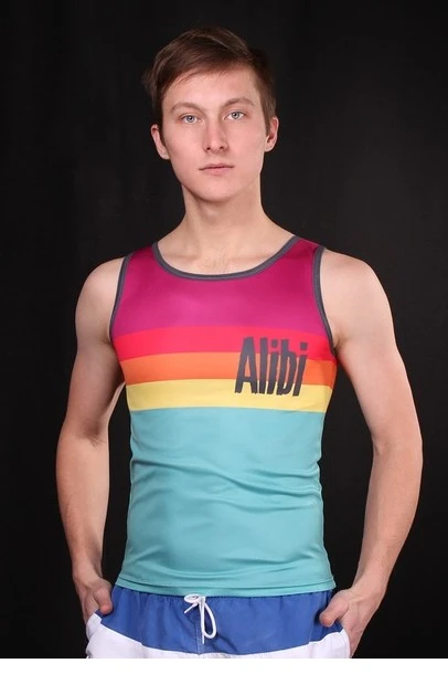 Купить майку Берри унисекс "Alibi" Купить майку Берри унисекс "Alibi"