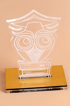 Купить награду из акрила 11х8 см с гравировкой