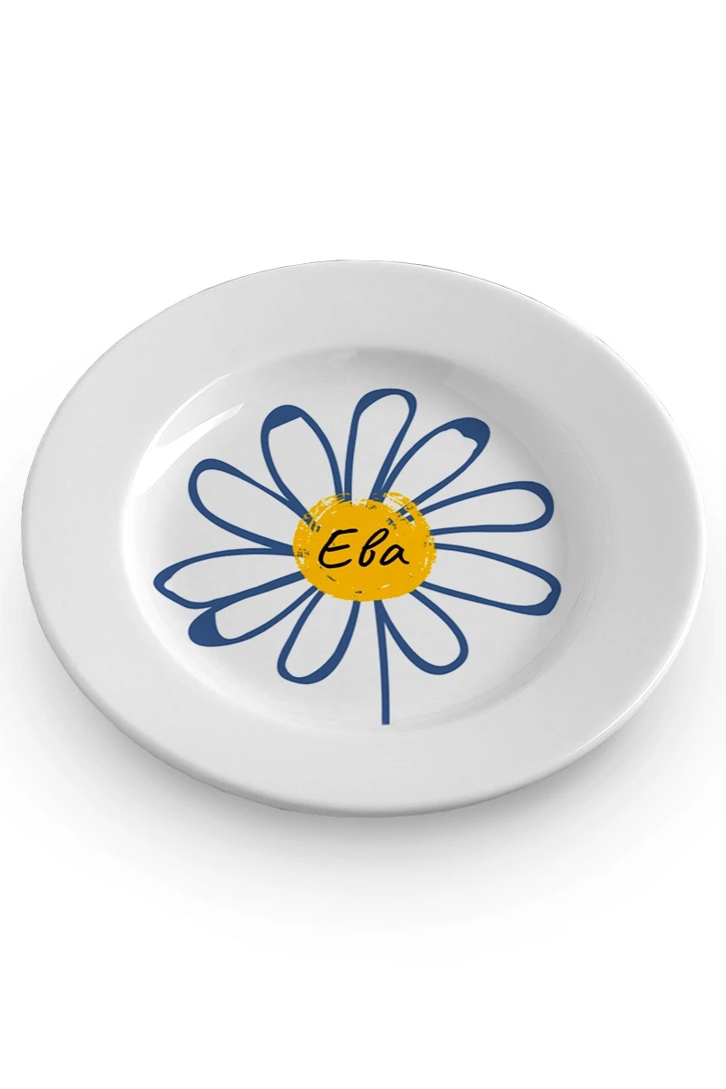 Купить тарелку с принтом "Eva"