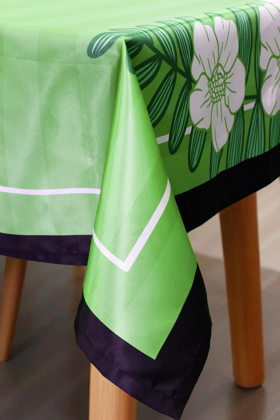 Скатерть квадратная 70х70 см, с полной запечаткой (полиэстер) "Daisies"#2