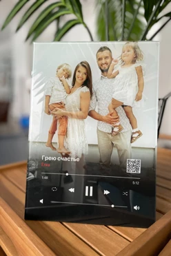 Трек-пластинка А4 цветная