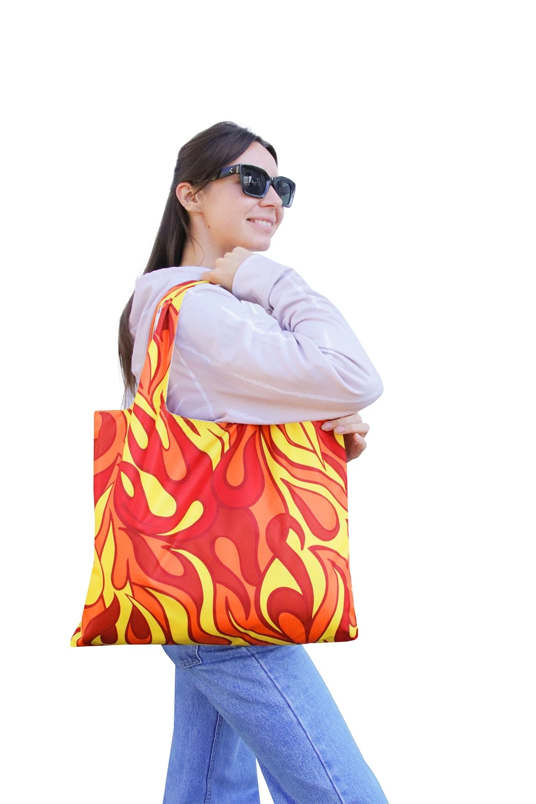 Сумка Тоут из дьюспо 37х44 см, с полной запечаткой#4