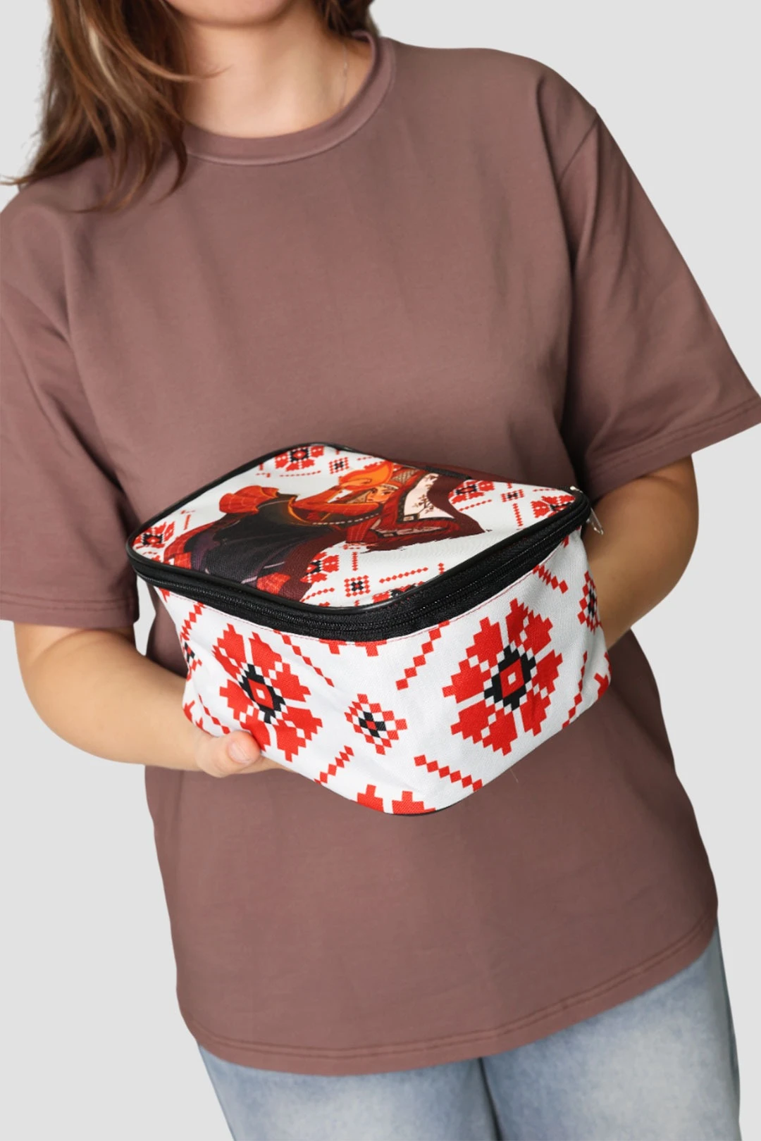 Купить косметичку Дейзи 20х15х13 см, с принтом "Udmurt love"