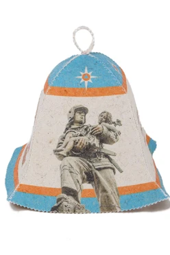 Шапка Банщик с полной запечаткой#2