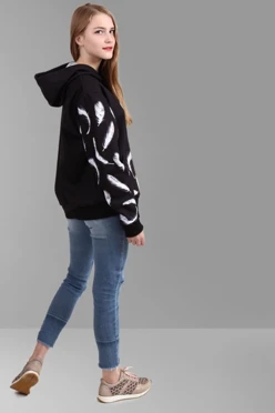 Худи Томми унисекс из футера с полной запечаткой#3