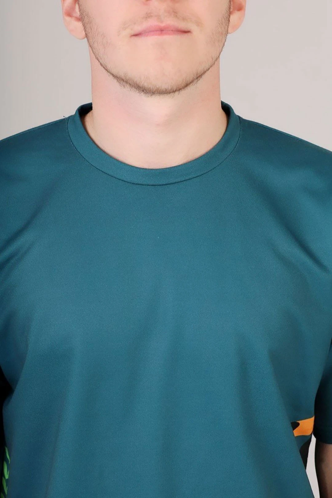 Футболка Теренс оверсайз унисекс из кулирки хб с полной запечаткой "Tropical minimalism"#1