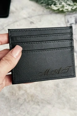 Картхолдер из натуральной кожи с гравировкой#1