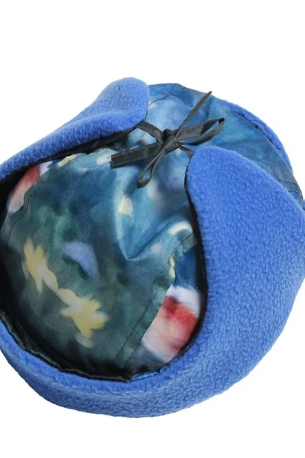 Шапка-ушанка Винтер на флисе детская, с полной запечаткой "Joy Friend"#2