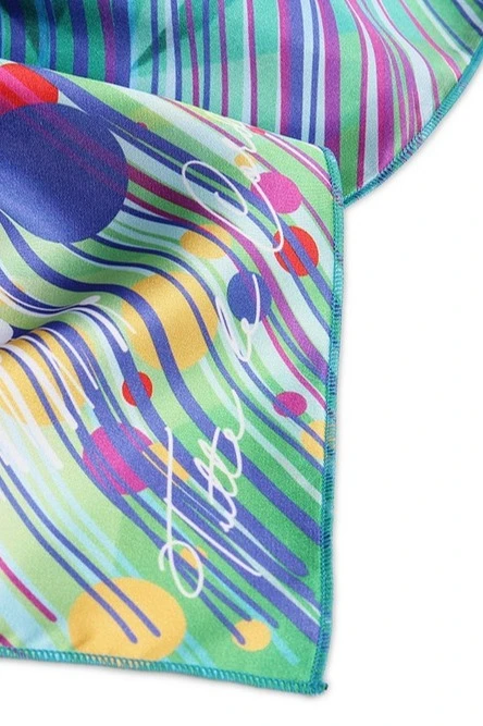 Платок Шанель 80х80 см, с полной запечаткой "Provance"#1