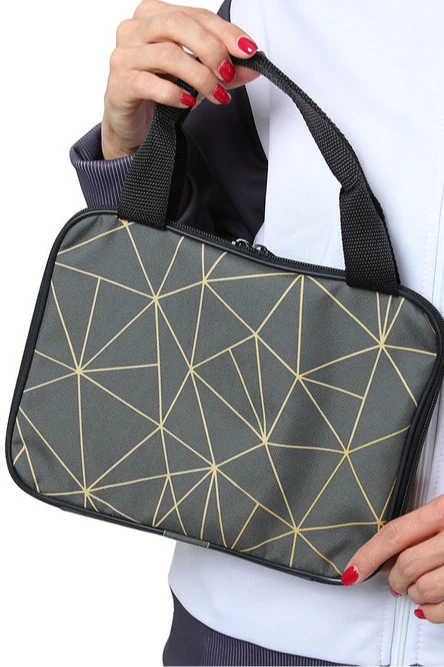 Сумка Ворд с ручками 18х24 см, с полной запечаткой "Geometry"#1