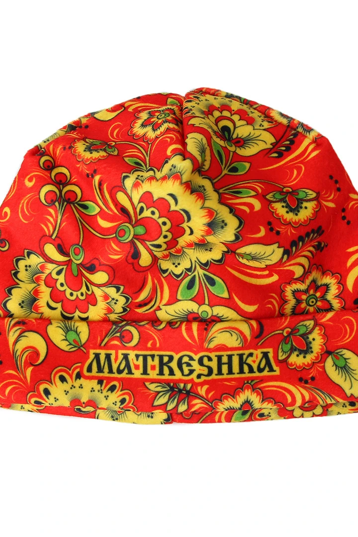 Купить шапку флисовую взрослую "MATRESHKA"