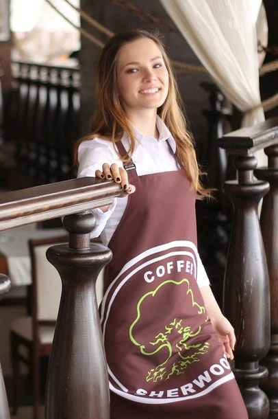 Фартук Латте с полной запечаткой из габардина "Sherwood"#2