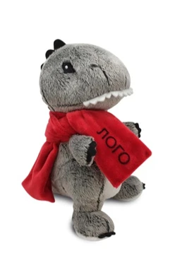 Купить дракона с шарфом с логотипом