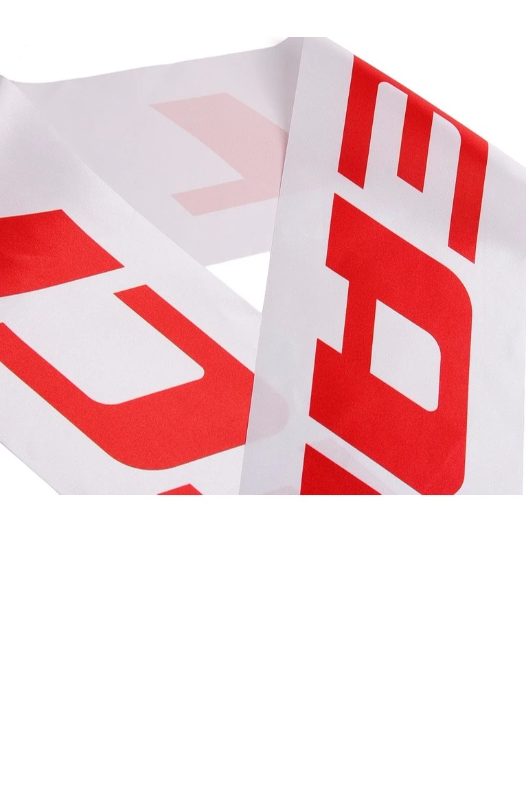 Шарф однослойный легкий 15х120 см, с полной запечаткой#3