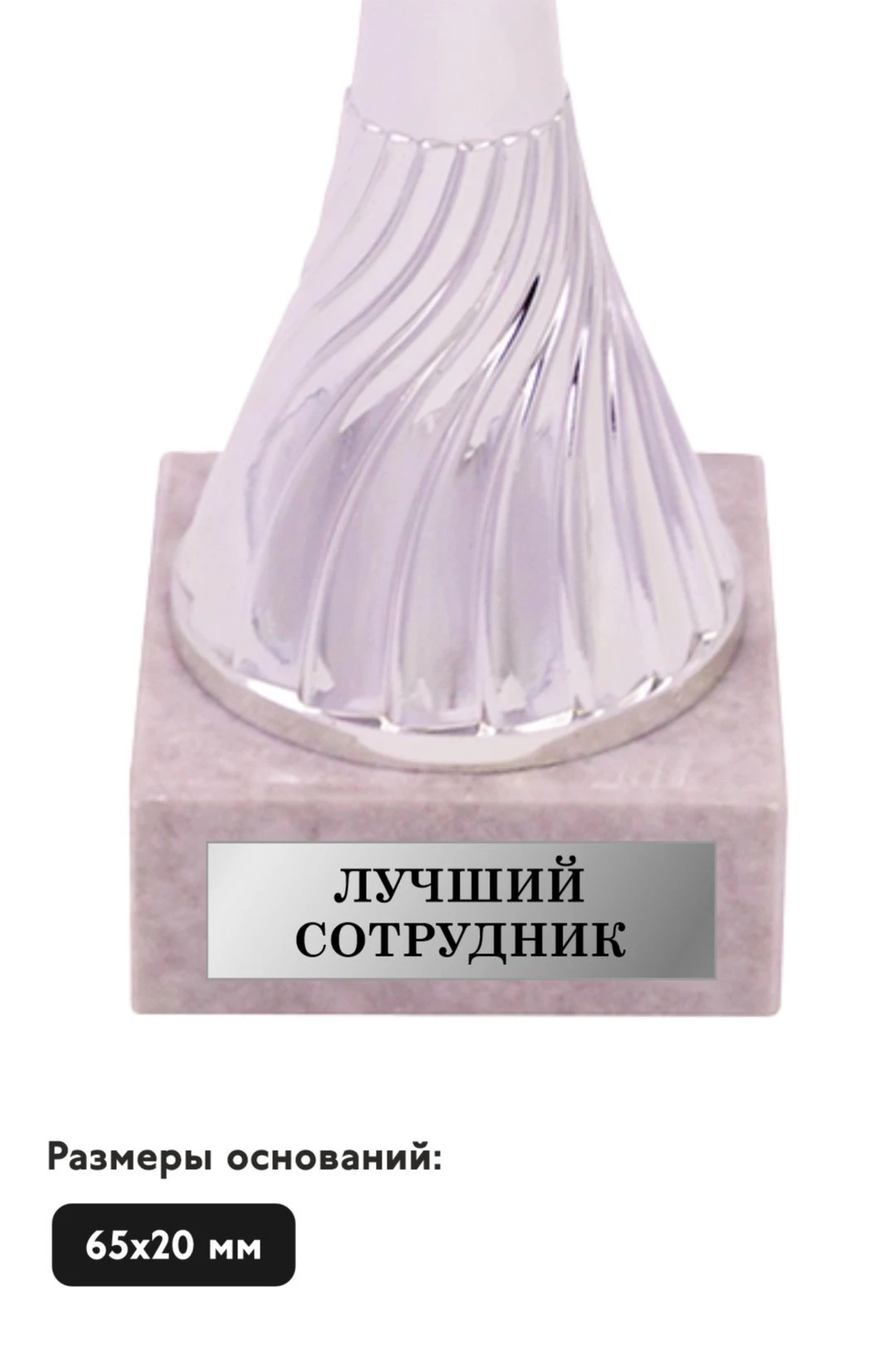 Шильд прямоугольный 55х15 мм#2