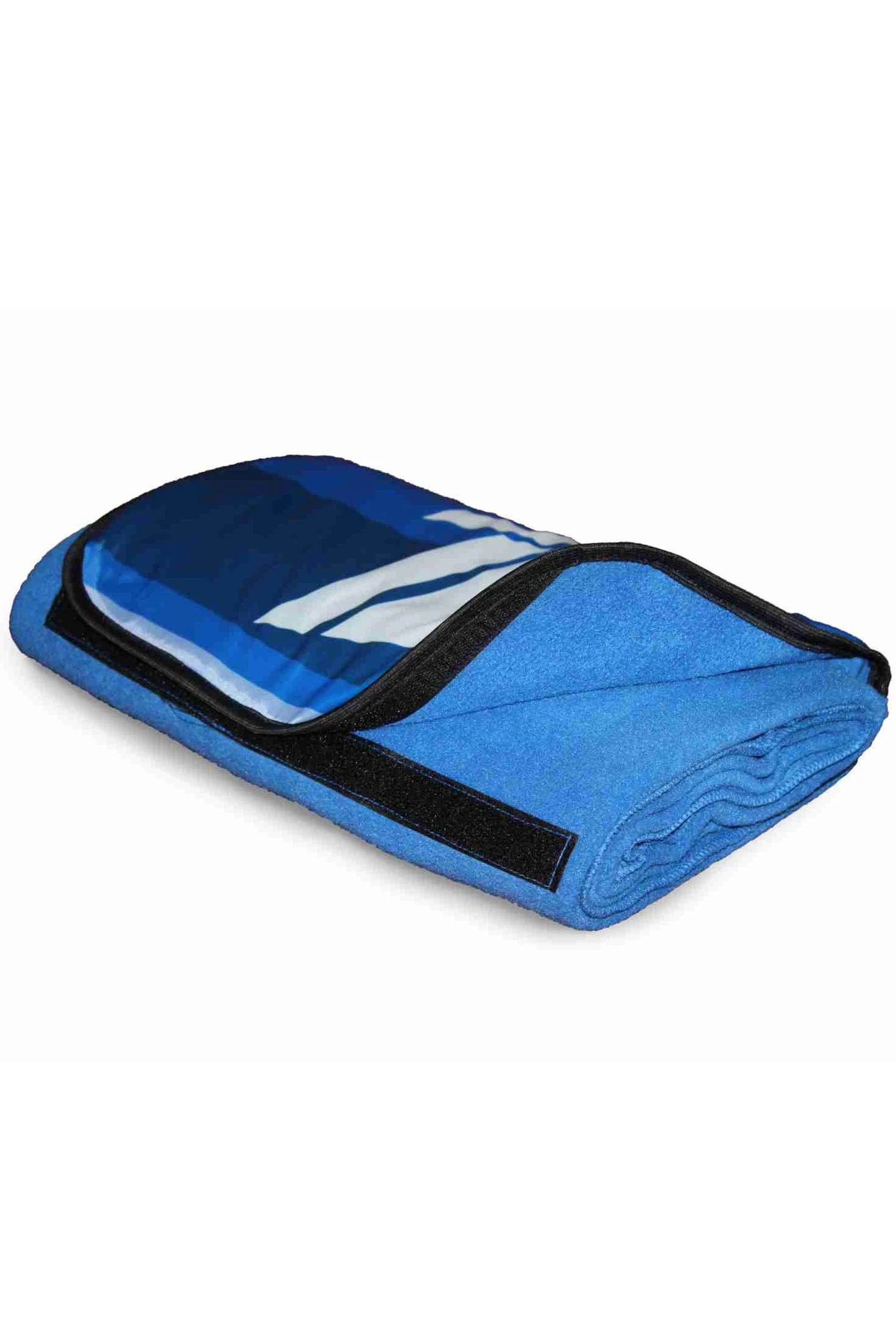 Плед Компакт (со вставкой из оксфорда) флисовый 155х170 см, однотонный#5