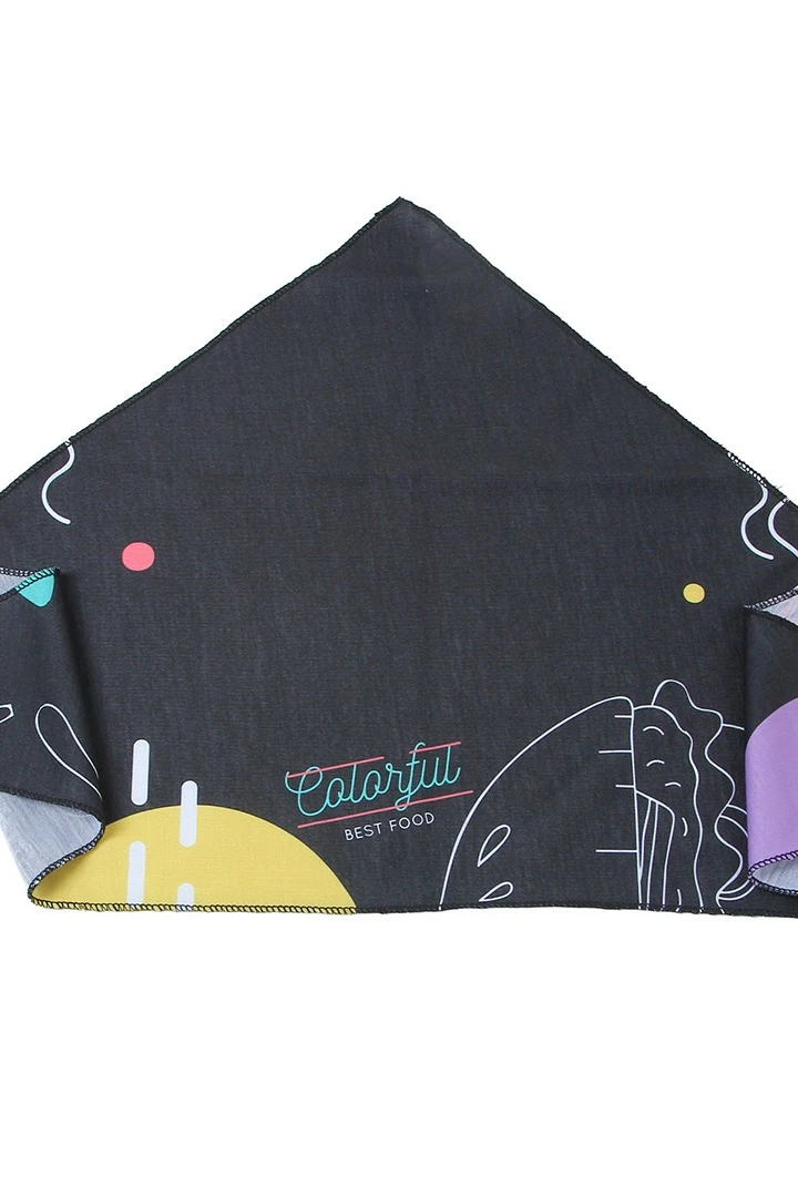 Бандана с полной запечаткой, полиэстер 60х60х90 см "Colorful"#7 Бандана с полной запечаткой, полиэстер 60х60х90 см "Colorful"#7