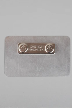 Бейдж из алюминия сублимационного, 50х80 мм#2