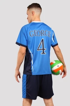 Волейбольная форма Эйр мужская комбинированная, с полной запечаткой#1