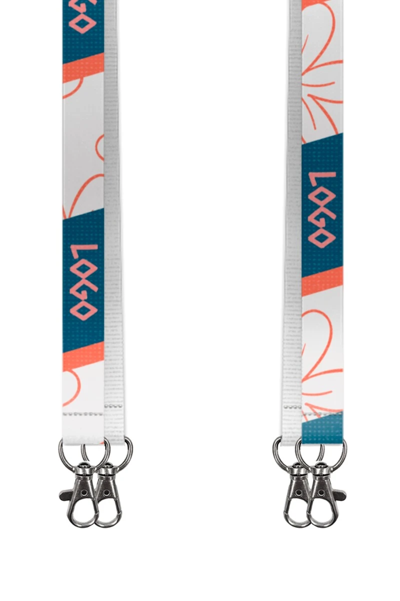 Купить ленту для бейджа блекаут ширина 2,5 см, с двумя карабинами-люкс, с печатью "Logo" Купить ленту для бейджа блекаут ширина 2,5 см, с двумя карабинами-люкс, с печатью "Logo"