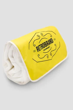 Плед Компакт (со вставкой из оксфорда) флисовый 155х170 см, однотонный#1