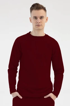 Купить толстовку Мигель из футера унисекс бордовую