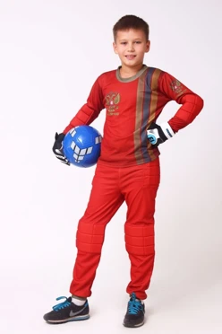 Купить футбольную форму вратаря детскую Челси "СОШ 100"