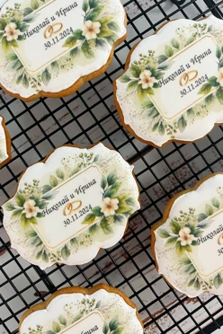 Пряник 6х8 см с прямой печатью